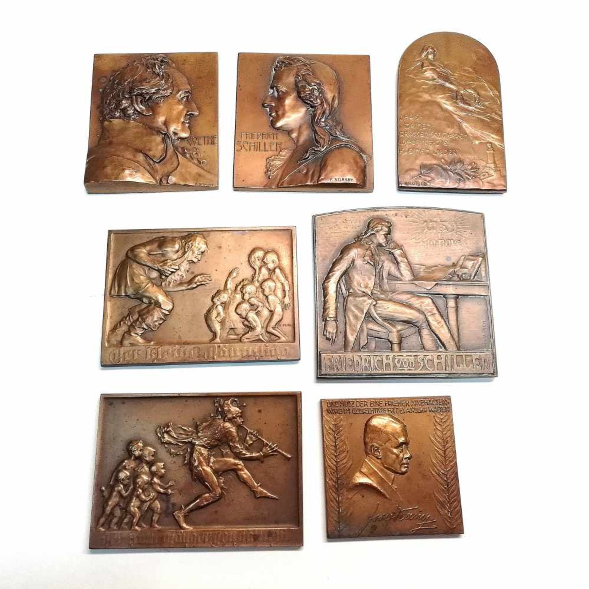 Medaillen und Plaketten aus Bronze