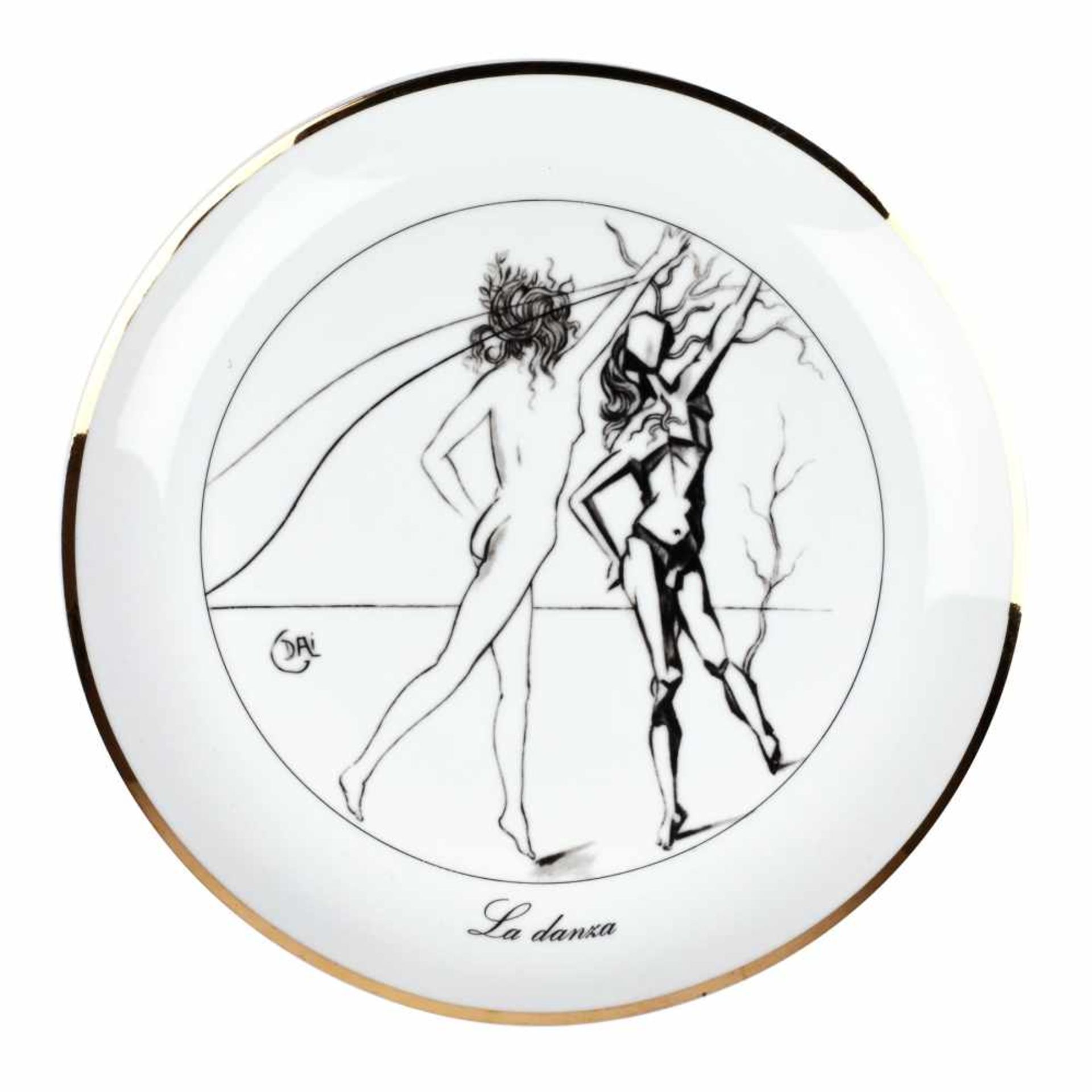 "Las 7 Artes" - seven decorative plates by Salvador Dali, limited edition of 5000 - Bild 2 aus 7