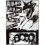 The Rolling Stones, Urban Jungle - album promotion poster