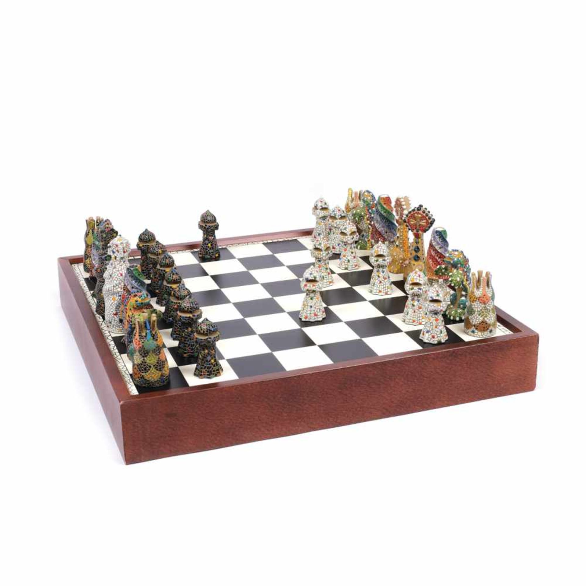 Chess Set designed by Antonio Gaudí - Bild 3 aus 4