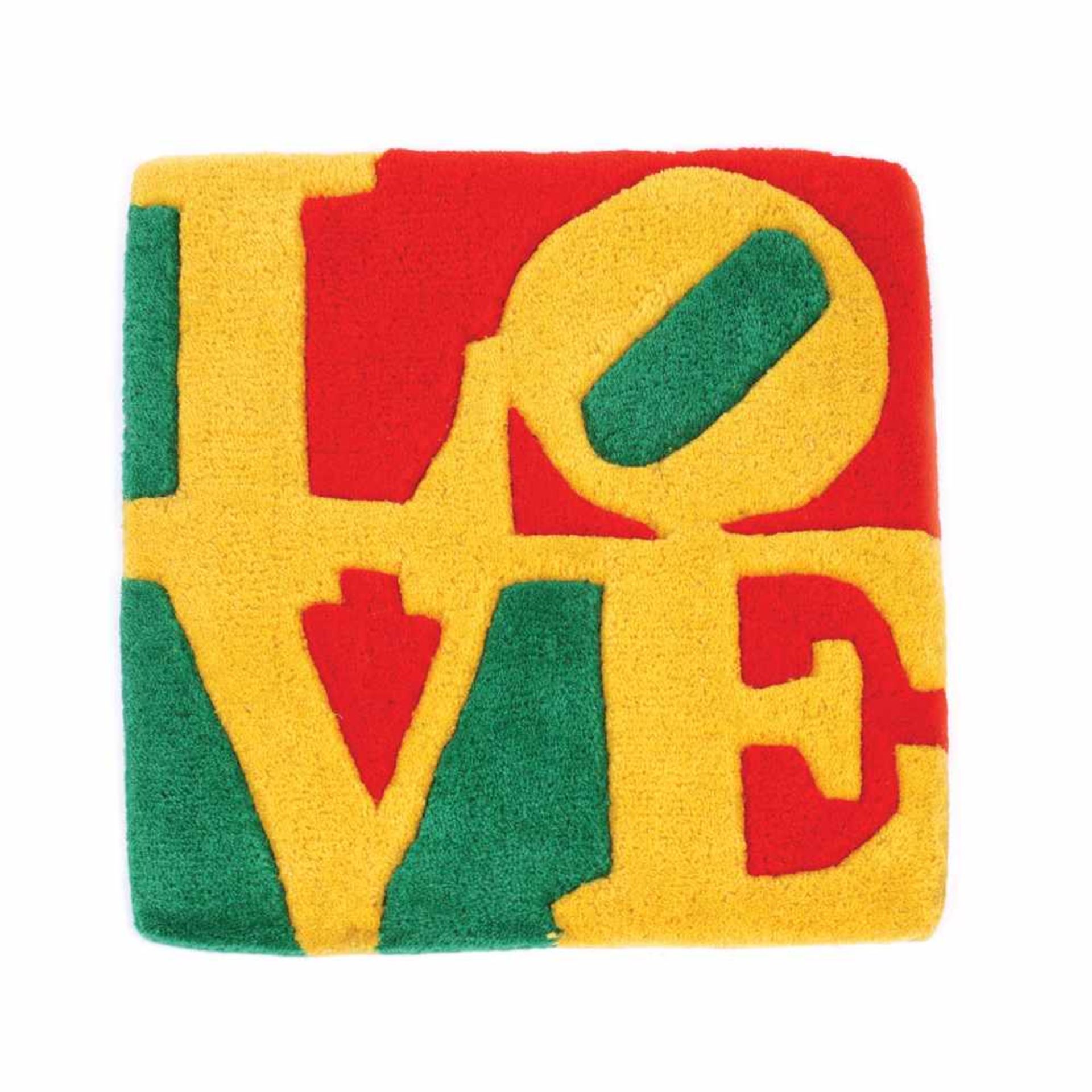 "Love" - four tapestry variants of Robert Indiana's artwork, reminding the four seasons - Bild 5 aus 9