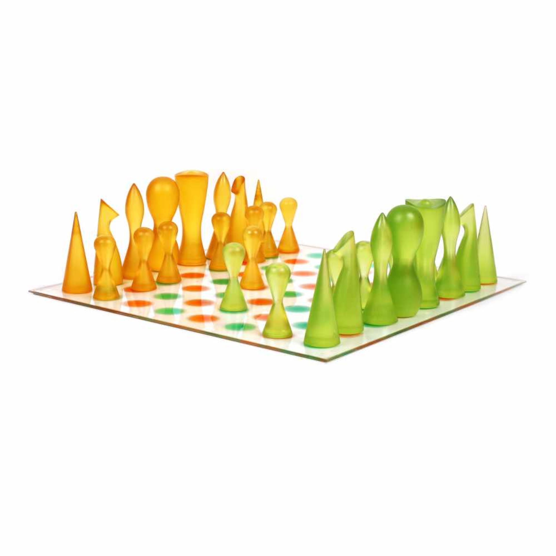 Chess set designed by Karim Rashid