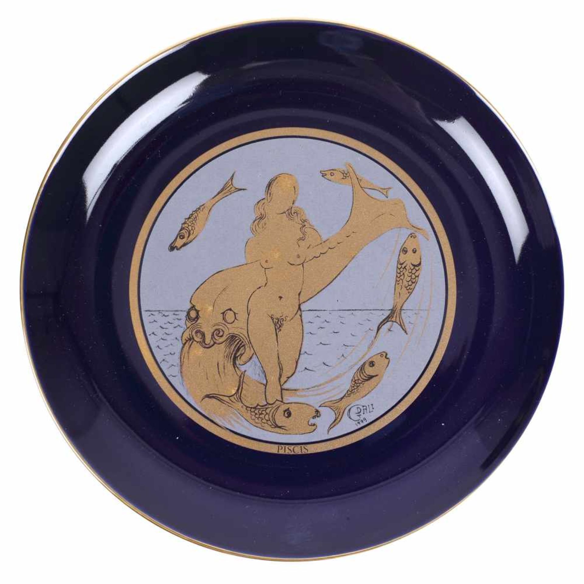The Zodiac - twelve decorative plates by Salvador Dali, limited edition of 5000 - Bild 9 aus 13