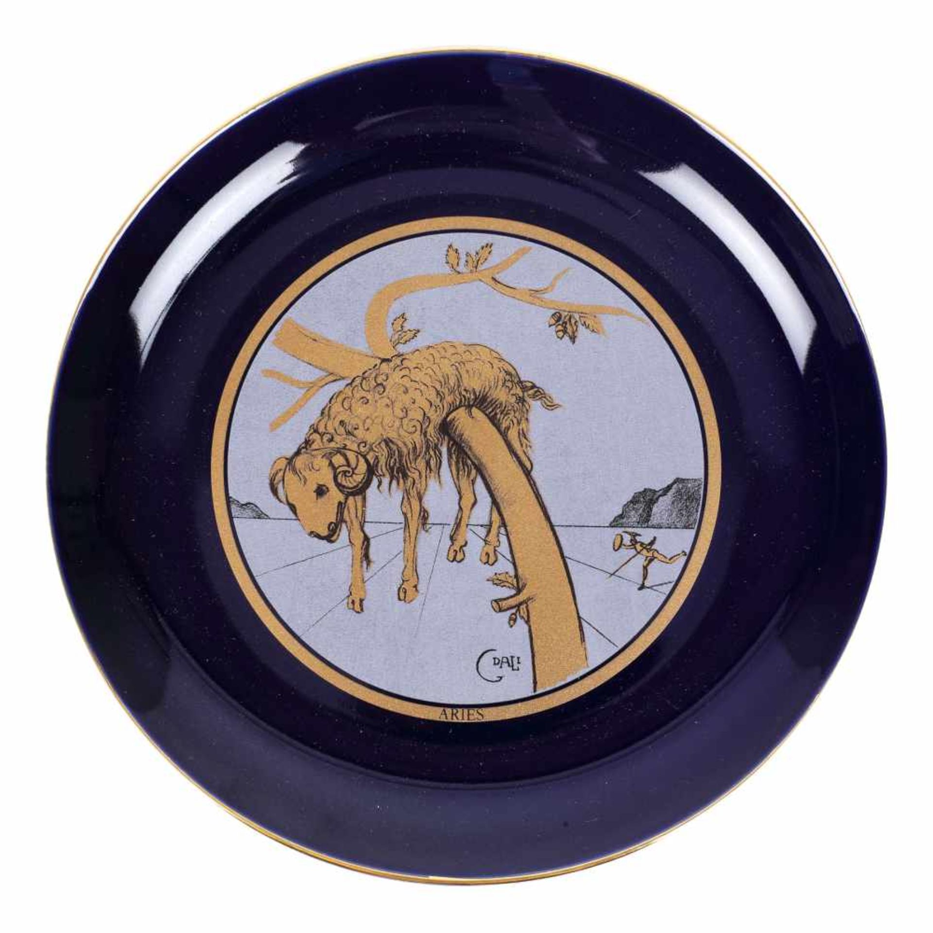 The Zodiac - twelve decorative plates by Salvador Dali, limited edition of 5000 - Bild 3 aus 13