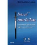 Exhibiton poster "The Sword of Stephen the Great" (from the collection of Topkapi Sarayi Museum,