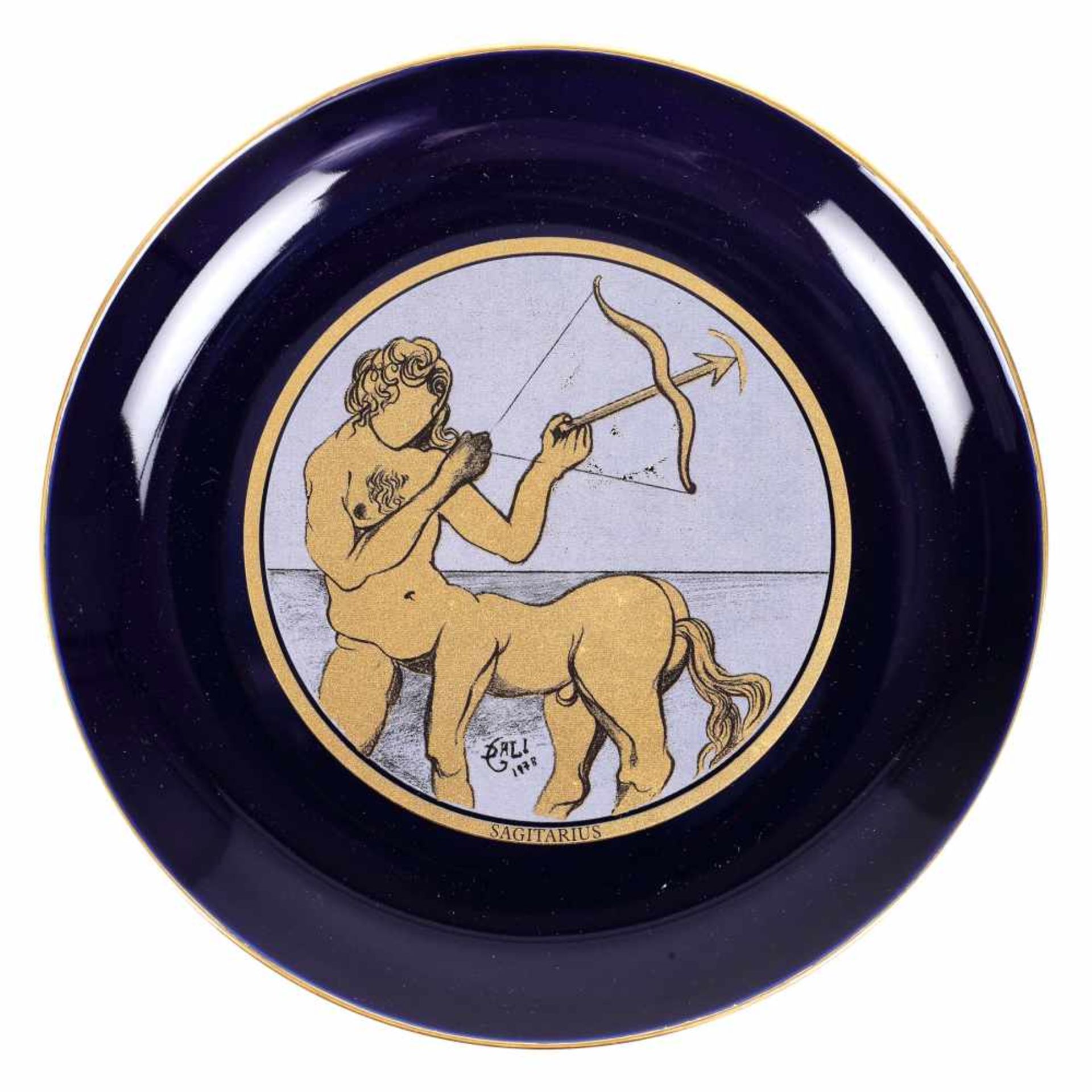 The Zodiac - twelve decorative plates by Salvador Dali, limited edition of 5000 - Bild 13 aus 13