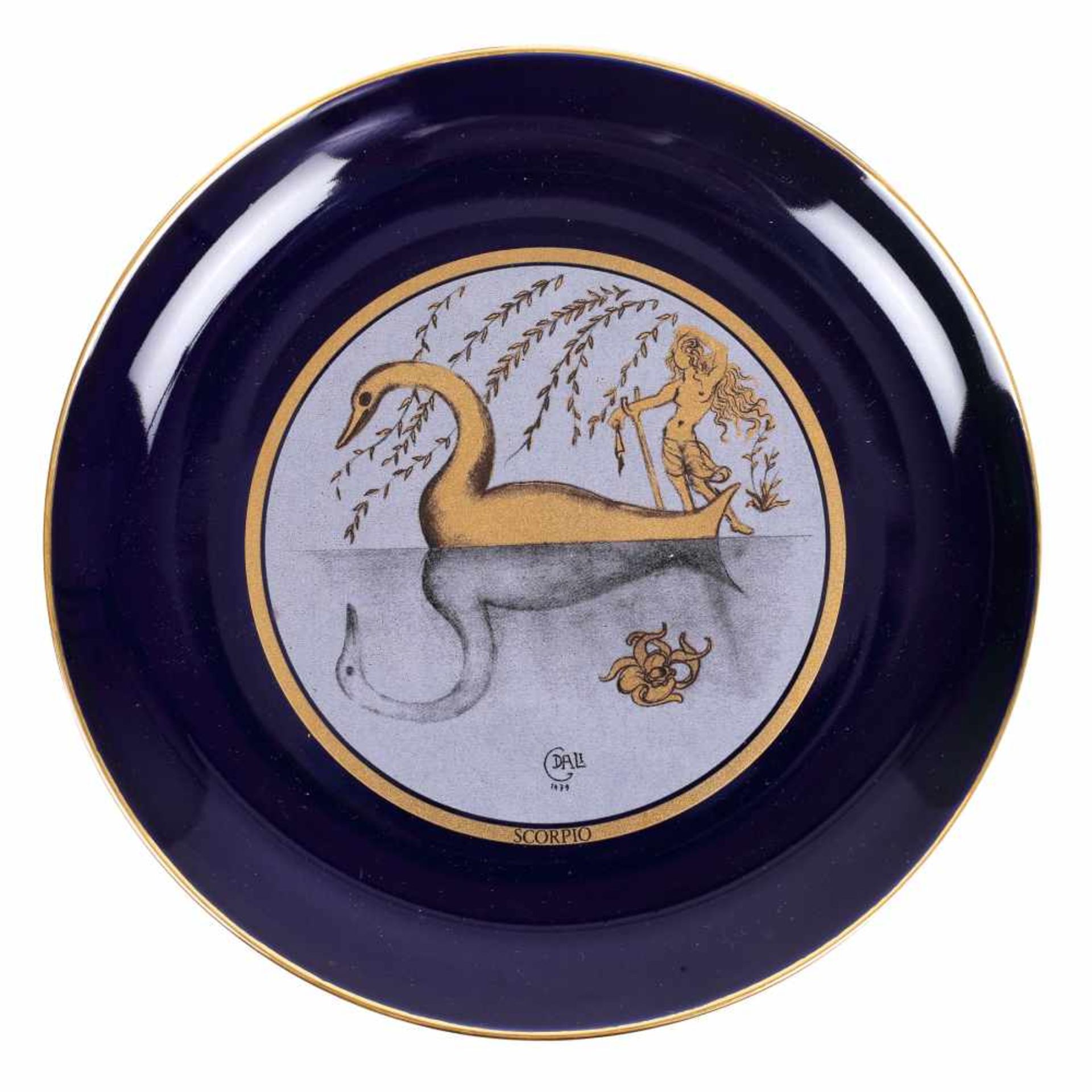 The Zodiac - twelve decorative plates by Salvador Dali, limited edition of 5000 - Bild 6 aus 13