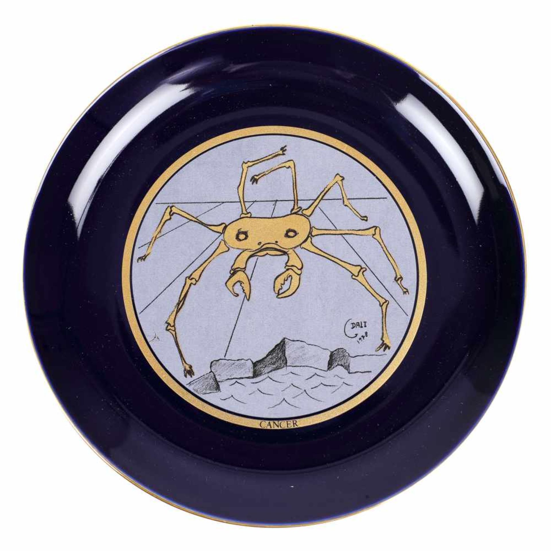 The Zodiac - twelve decorative plates by Salvador Dali, limited edition of 5000 - Bild 11 aus 13