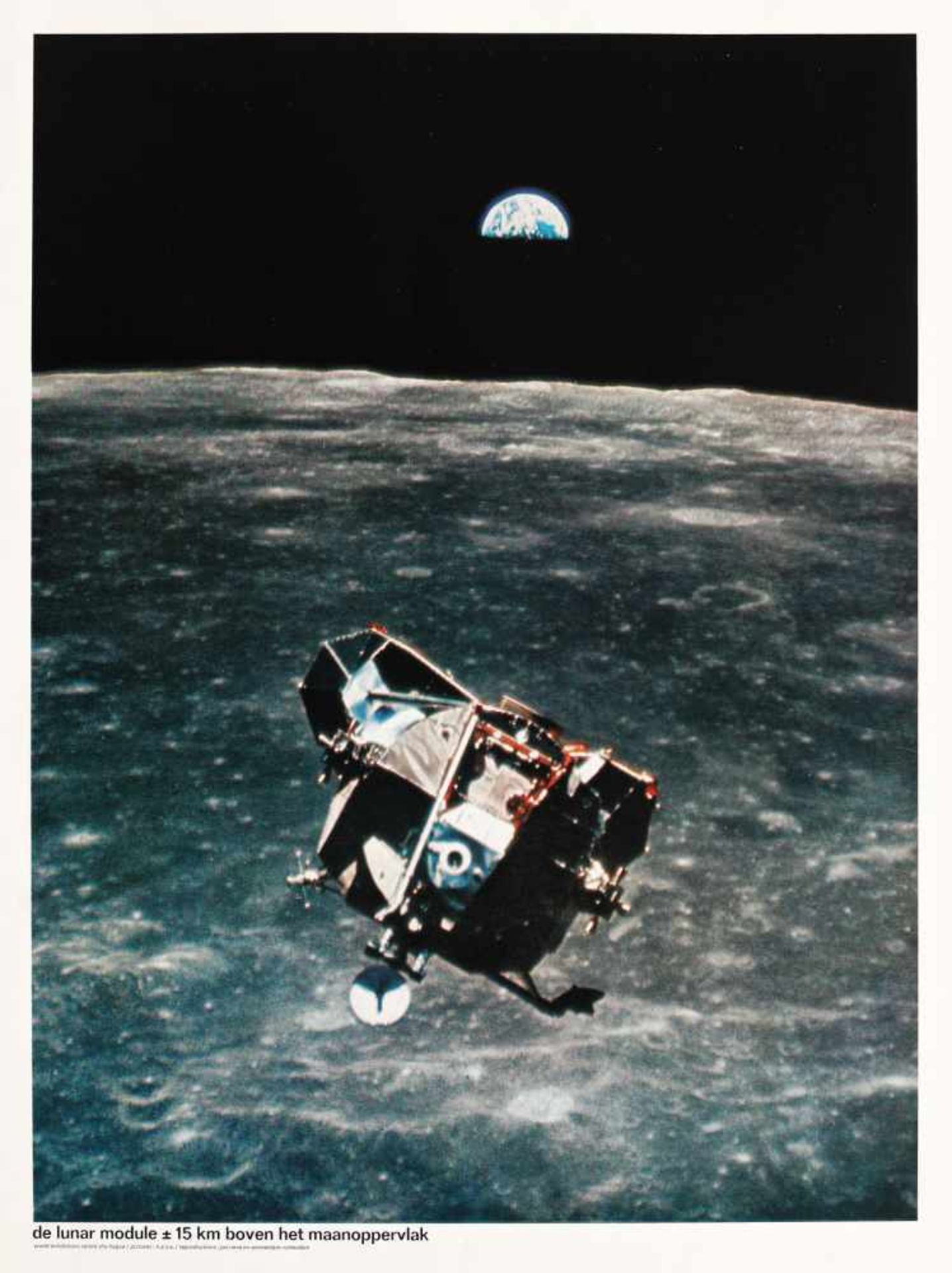 Official, NASA photographs of Apolo 11 mission, in the original envelope - Bild 4 aus 6