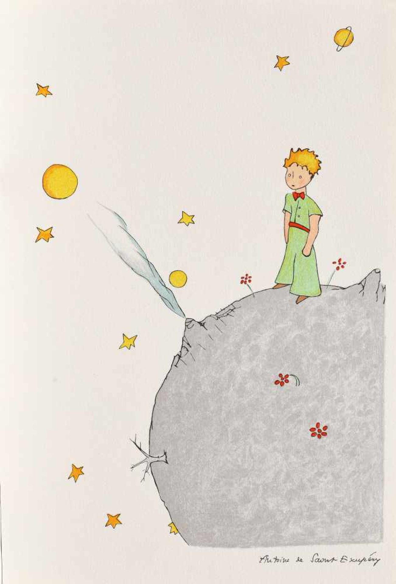 ”Little Prince” (9 lithographies made by the artist) - Bild 4 aus 10