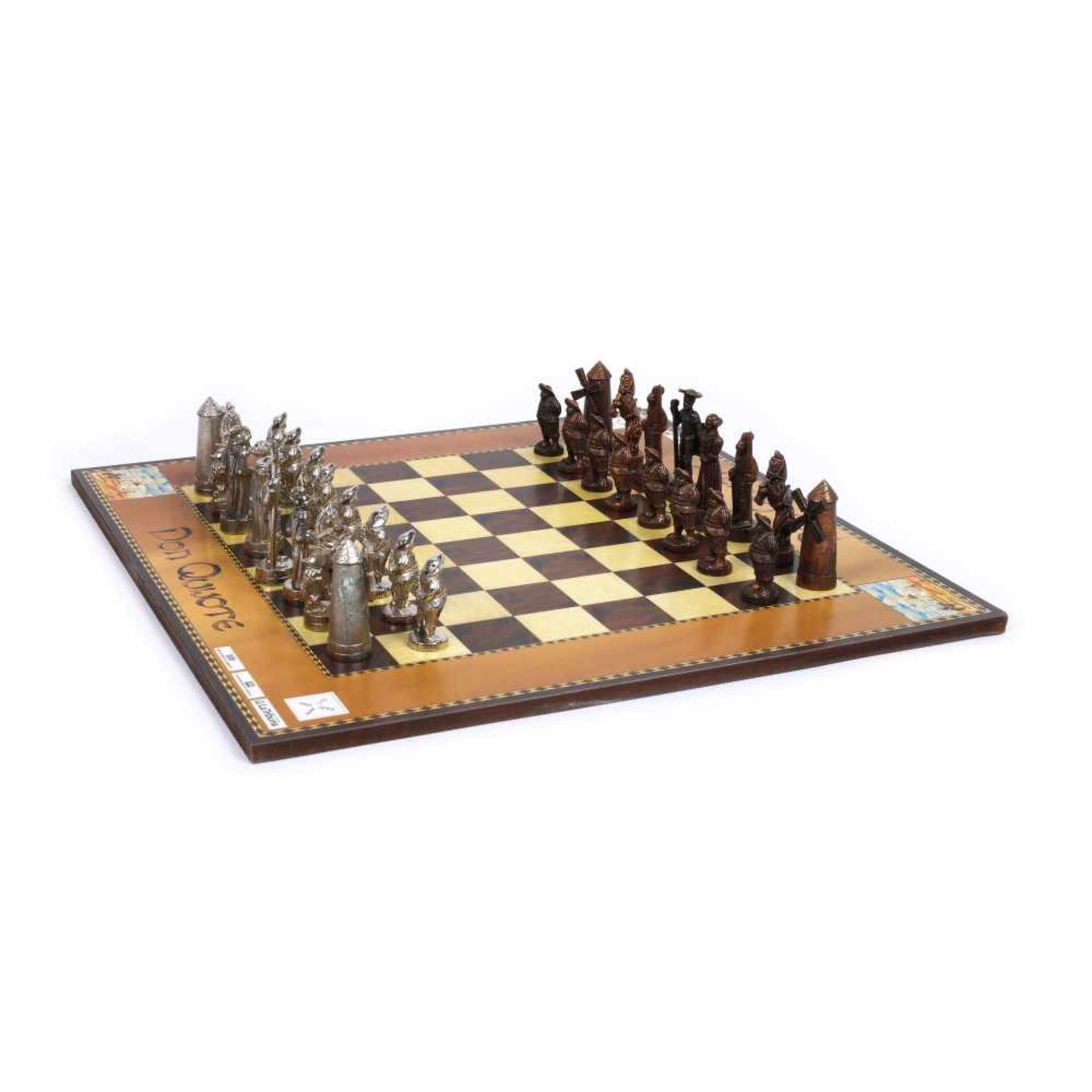 Don Quixote de la Mancha themed chess game, Fontanini design - Bild 2 aus 6