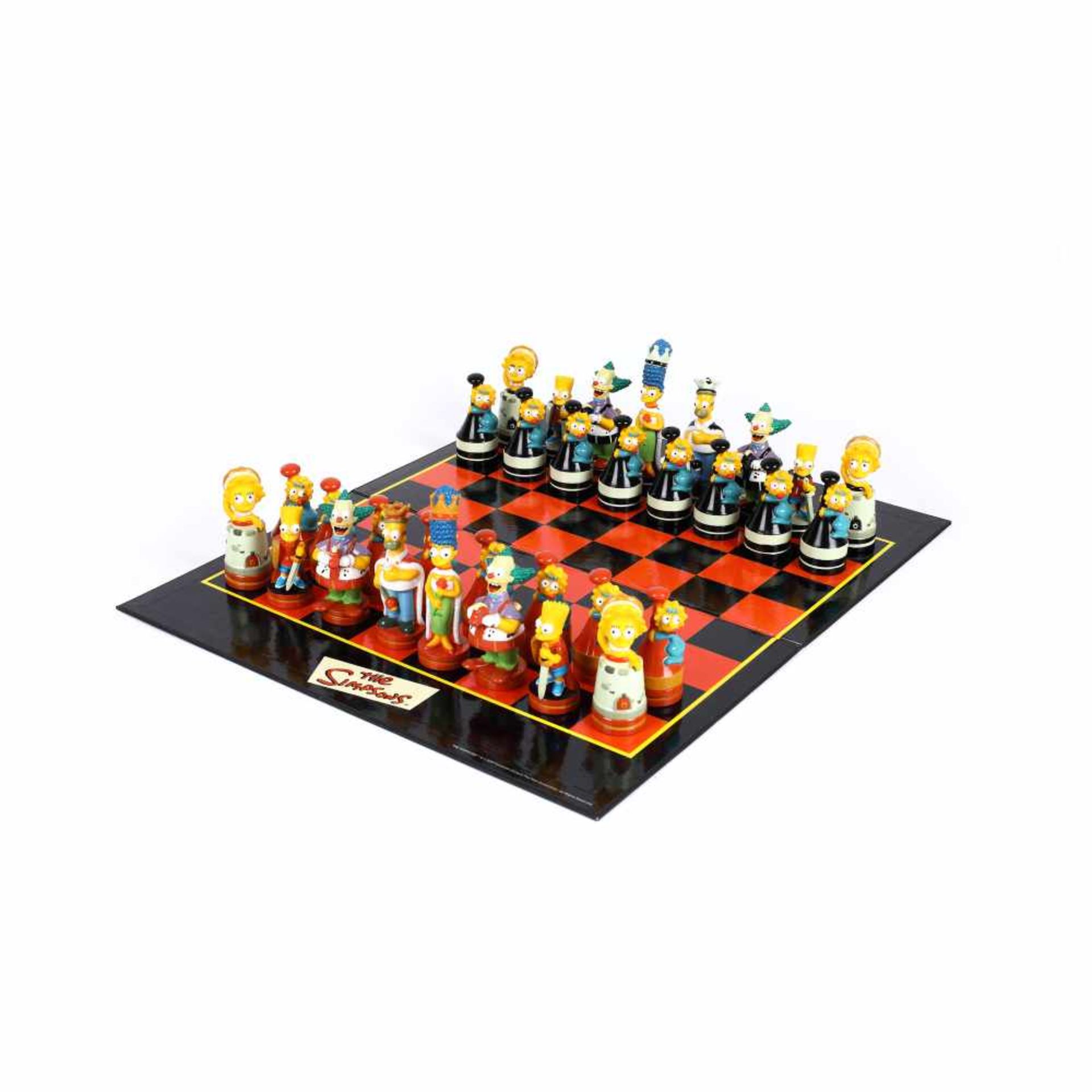 The Simpsons themed chess game