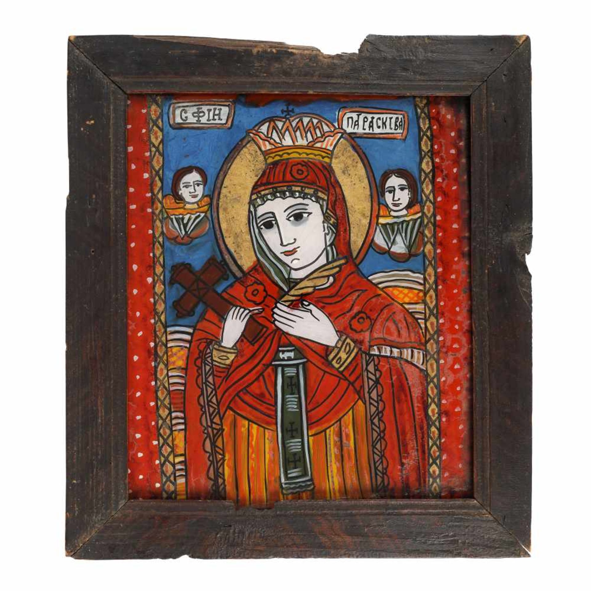 ”Saint Paraschiva” (Saint Venera, Protector of Moldova), Transylvanian workshop (Șcheii Brașov