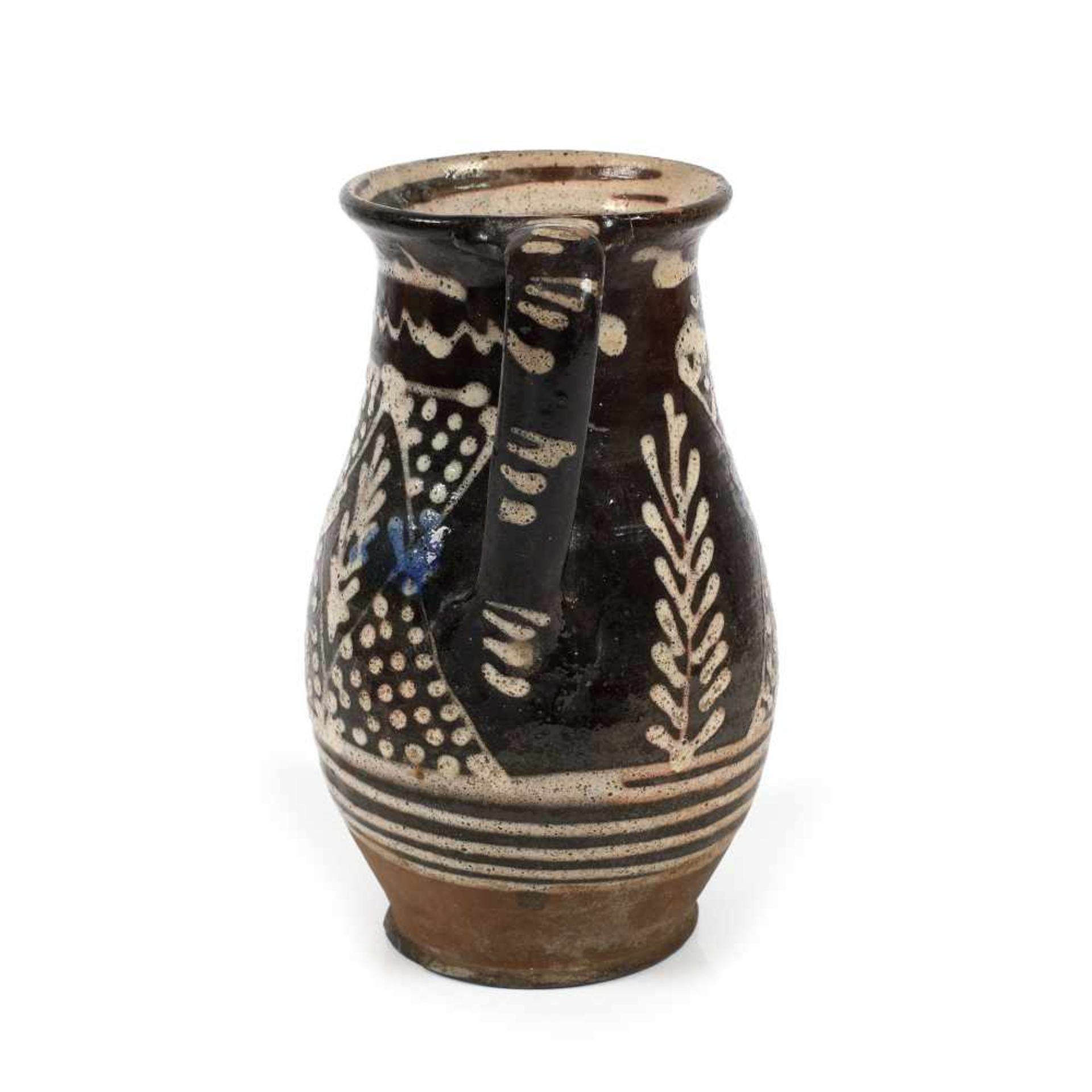 Wine cup, decorated with fir twigs, Baia Mare, approx. 1900 - Bild 3 aus 3