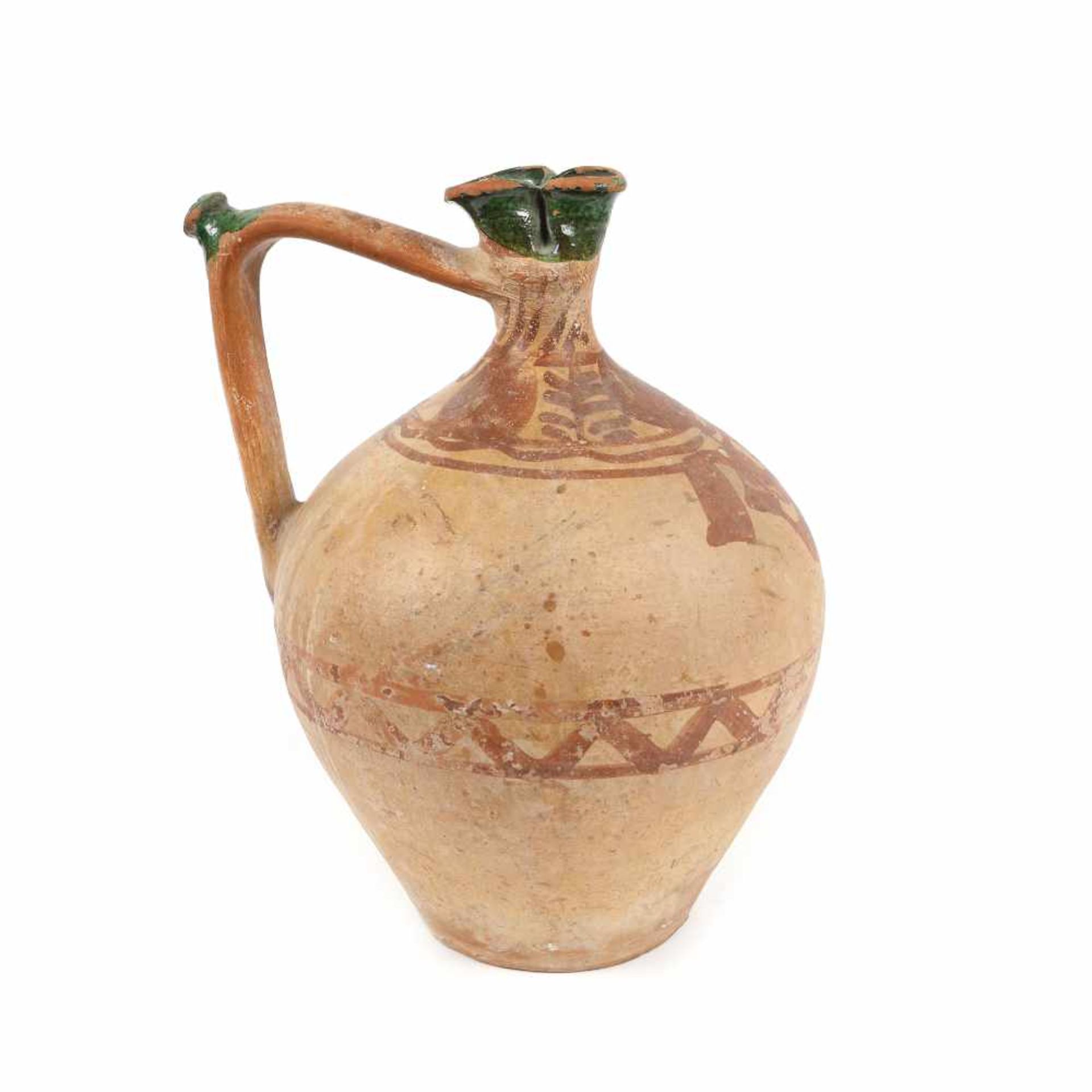 Godfather wine jug, Tășnad, Bihor, late 19th century, rarity - Bild 2 aus 4