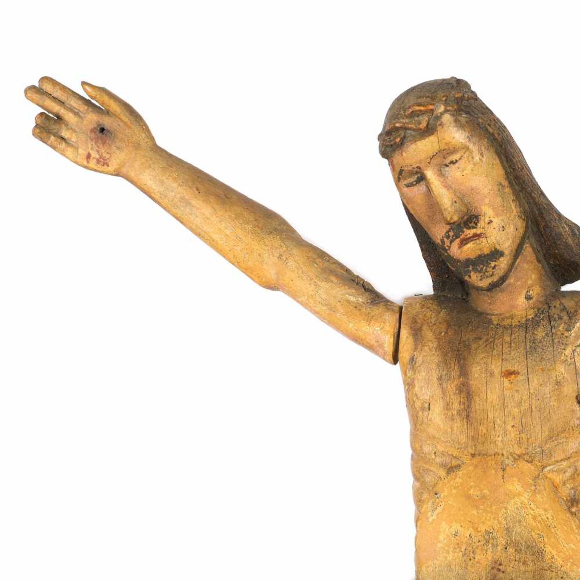 ”Corpus Christi”, Transylvania, 18th century, wooden statuette - Bild 2 aus 4