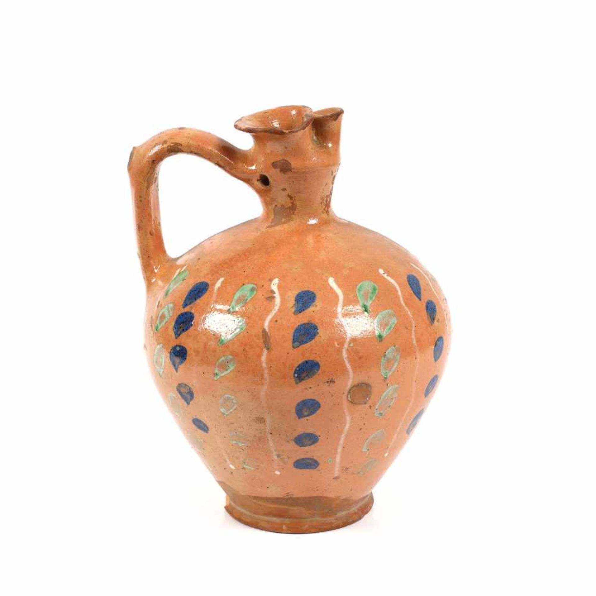 Wine jug, Târgu Lăpuș, Maramureș, approx. 1920 - Image 2 of 4