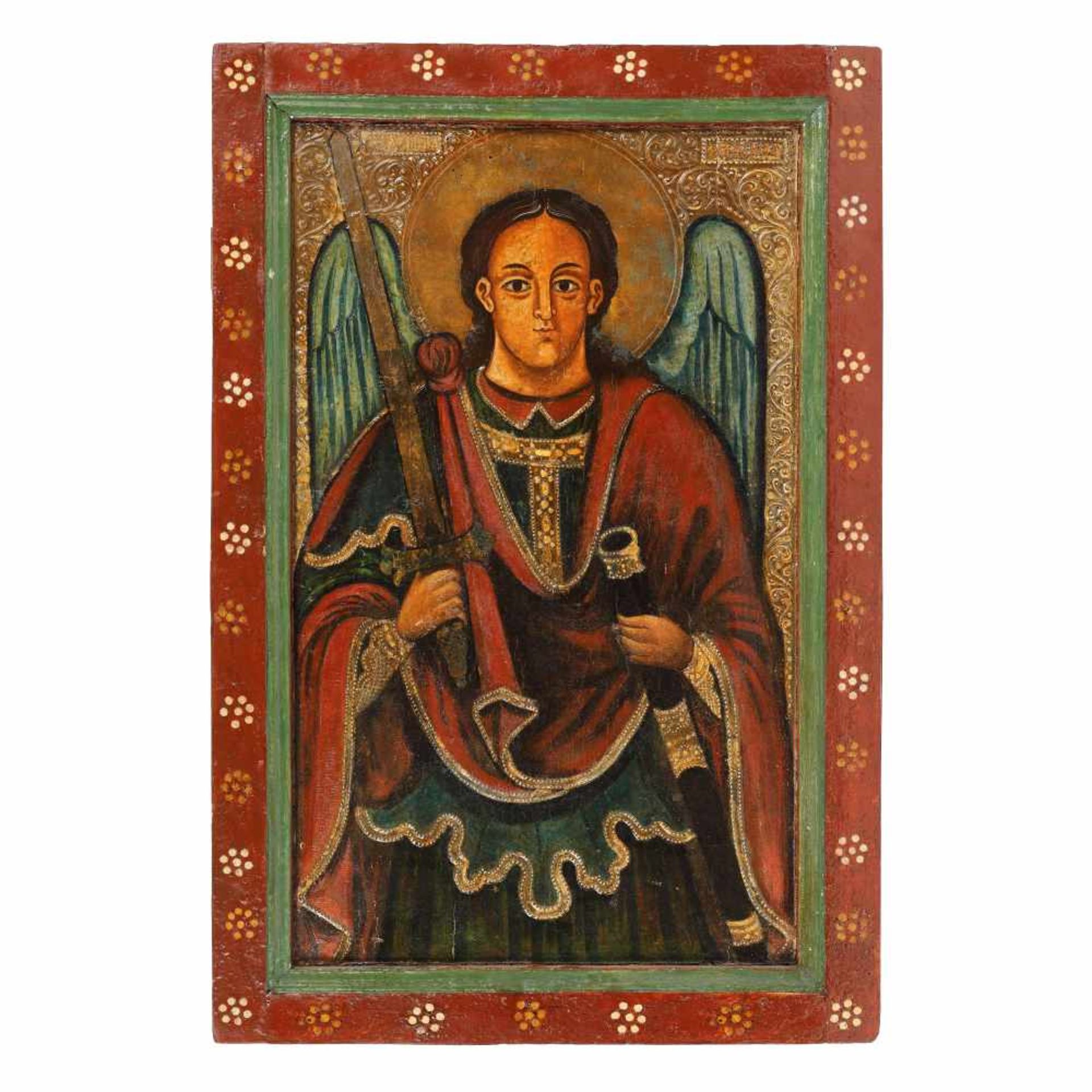 ”Saint Archangel Michael”, Transylvanian school, northern half of Transylvania, late 18th centur