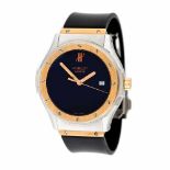 Hublot Classic Fusion wristwatch, steel and rose gold, unisex, provenance documents