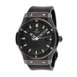 Hublot Classic Fusion Black wristwatch, ceramic, men