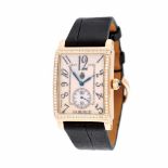 Fabergé Nr: 6 wristwatch, rose gold, diamond-paved bezel, women