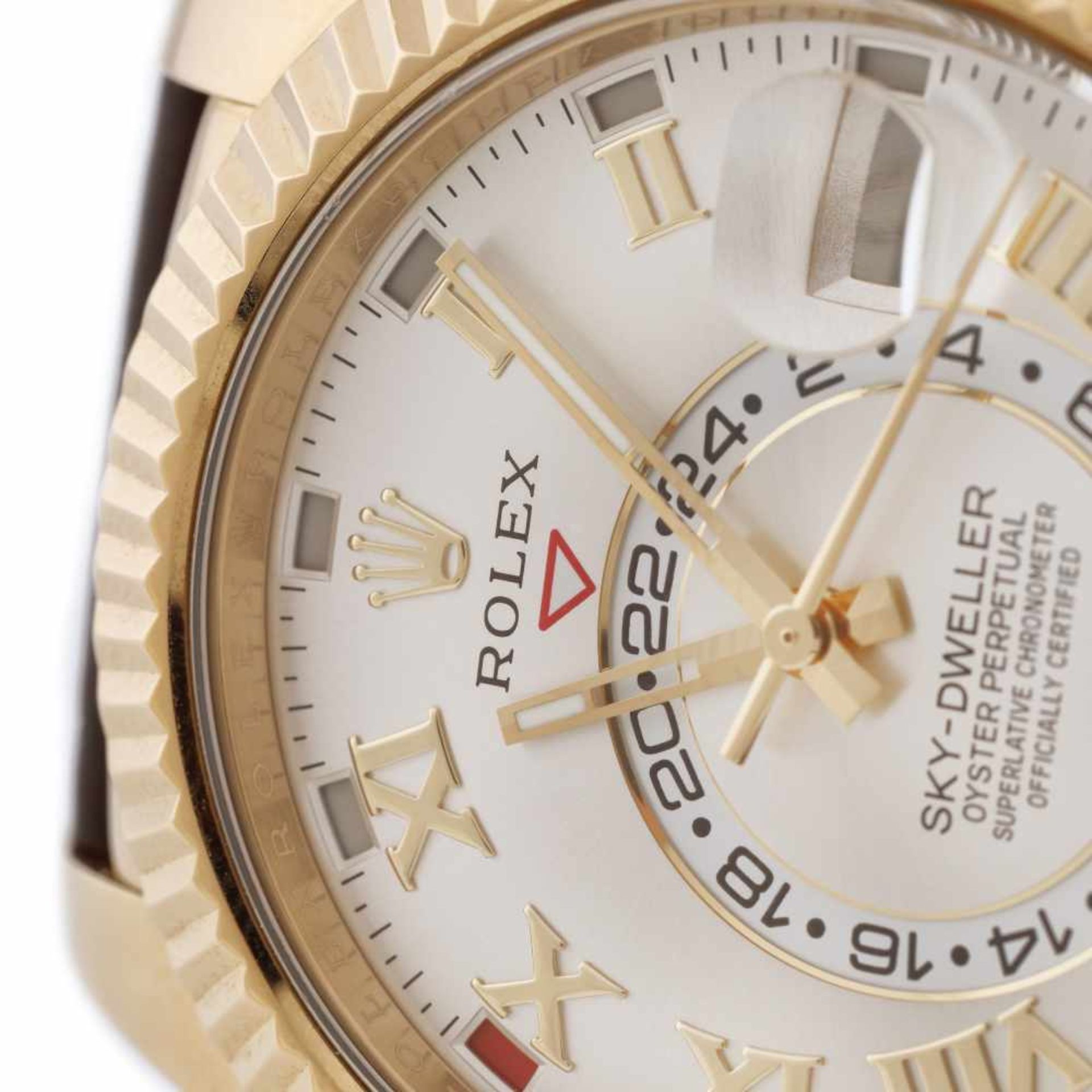 Rolex Sky-Dweller wristwatch, the most complex model in production, gold, men, provenance documents - Bild 4 aus 4