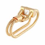 Van Cleef & Arpels Cadenas bracelet watch, gold, women