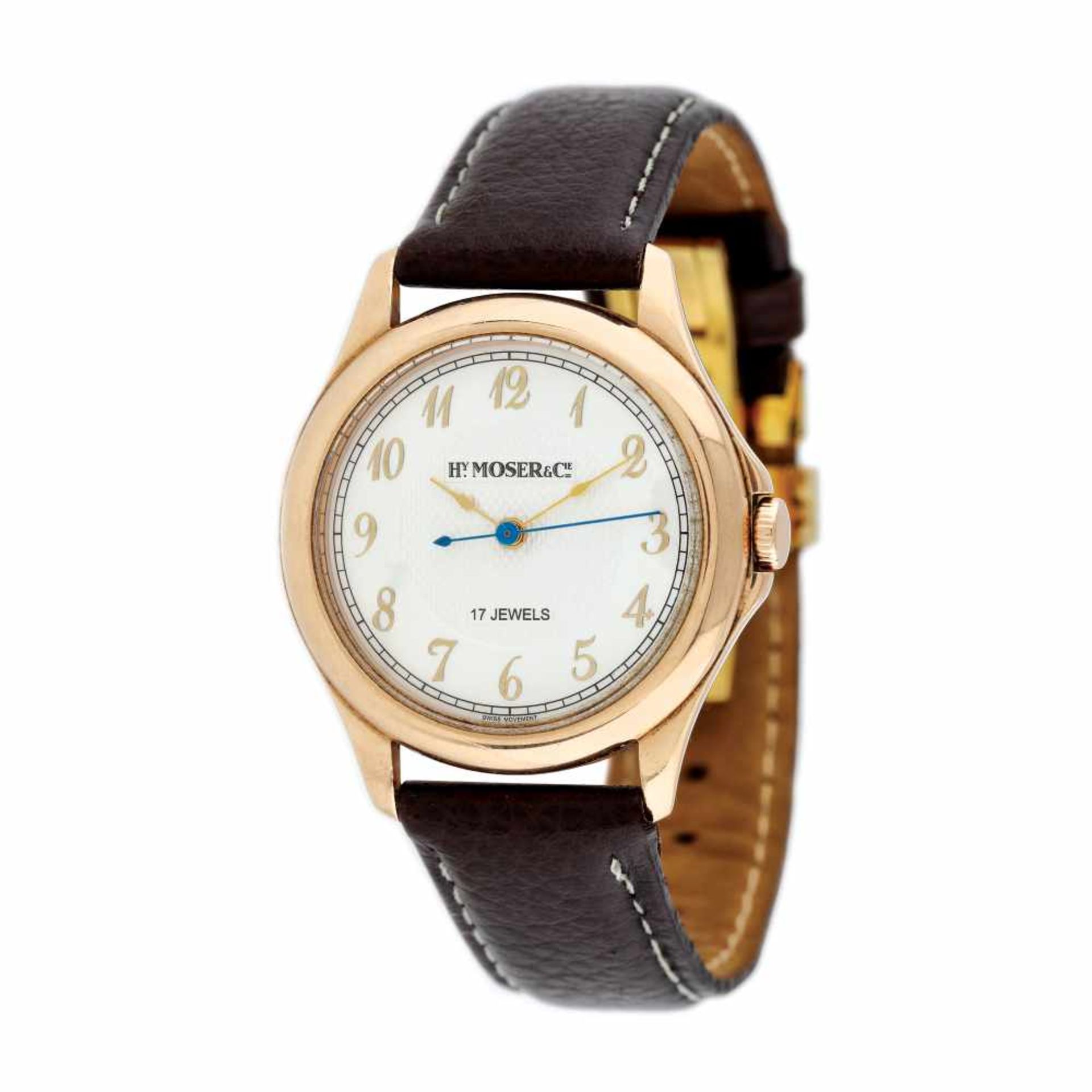 H. Moser wristwatch, rose gold, women