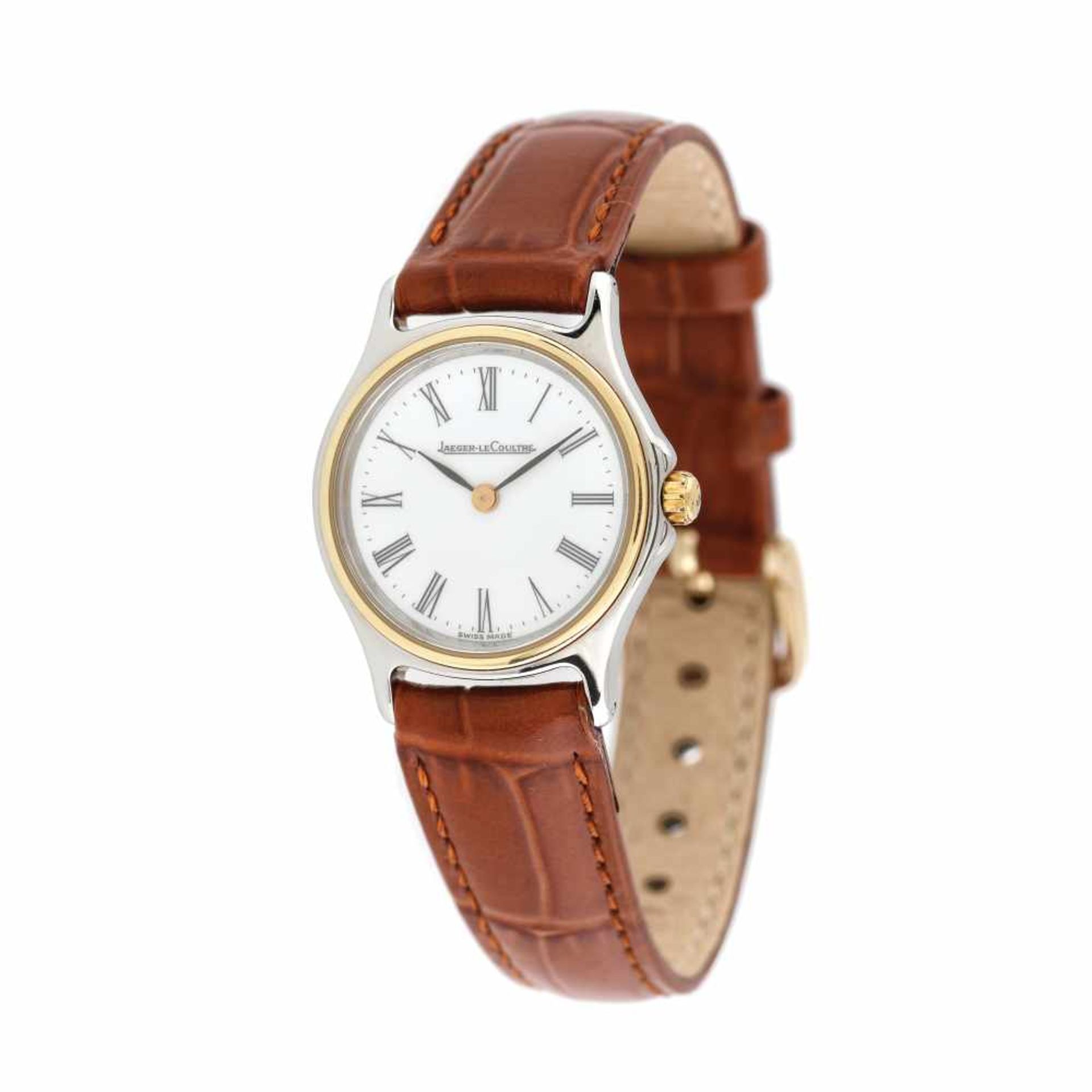 Jaeger LeCoultre wristwatch, gold and steel, women