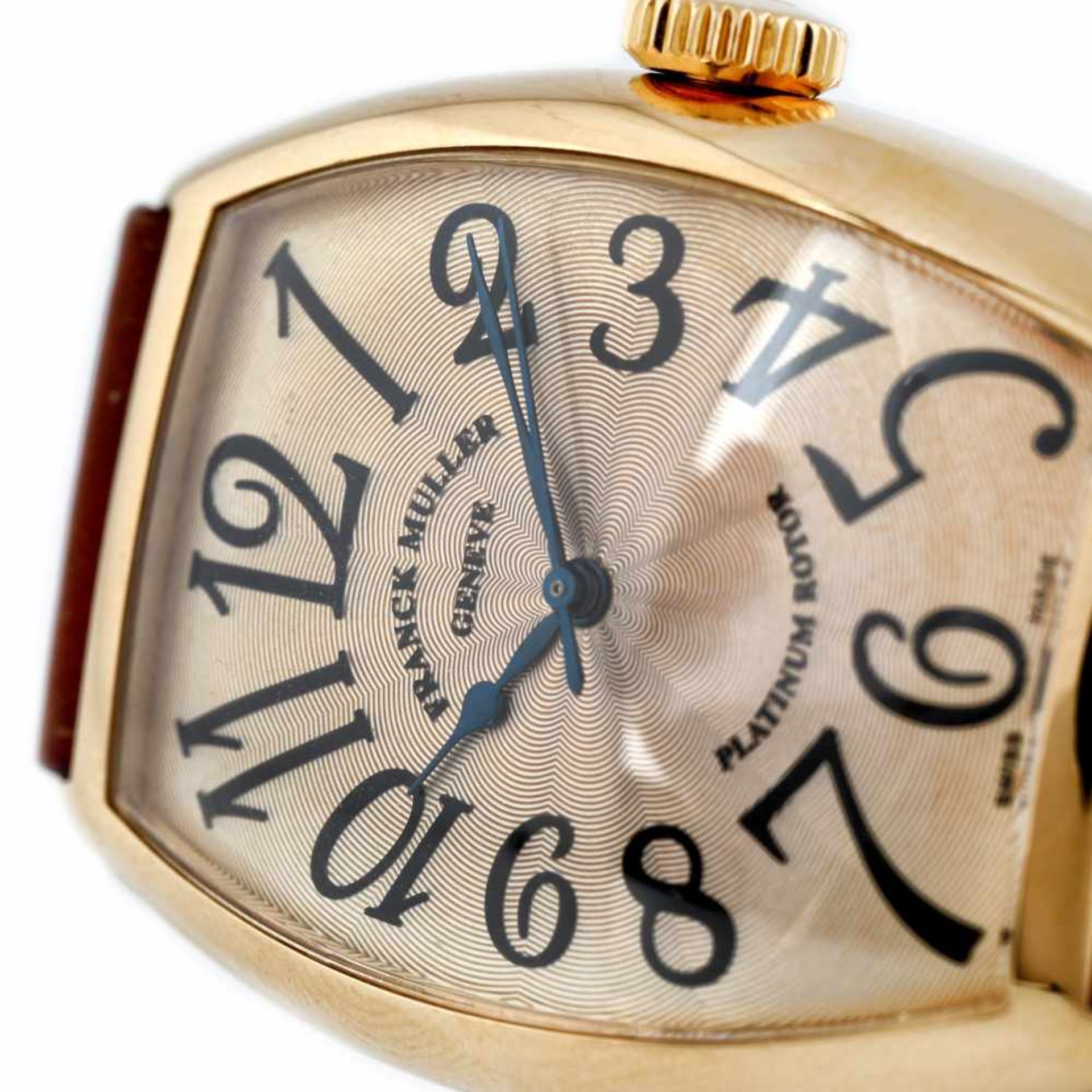 Franck Muller Casablanca wristwatch, gold, men, provenance documents - Image 4 of 4