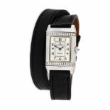 Jaeger-LeCoultre Reverso wristwatch, women, decorated with diamonds
