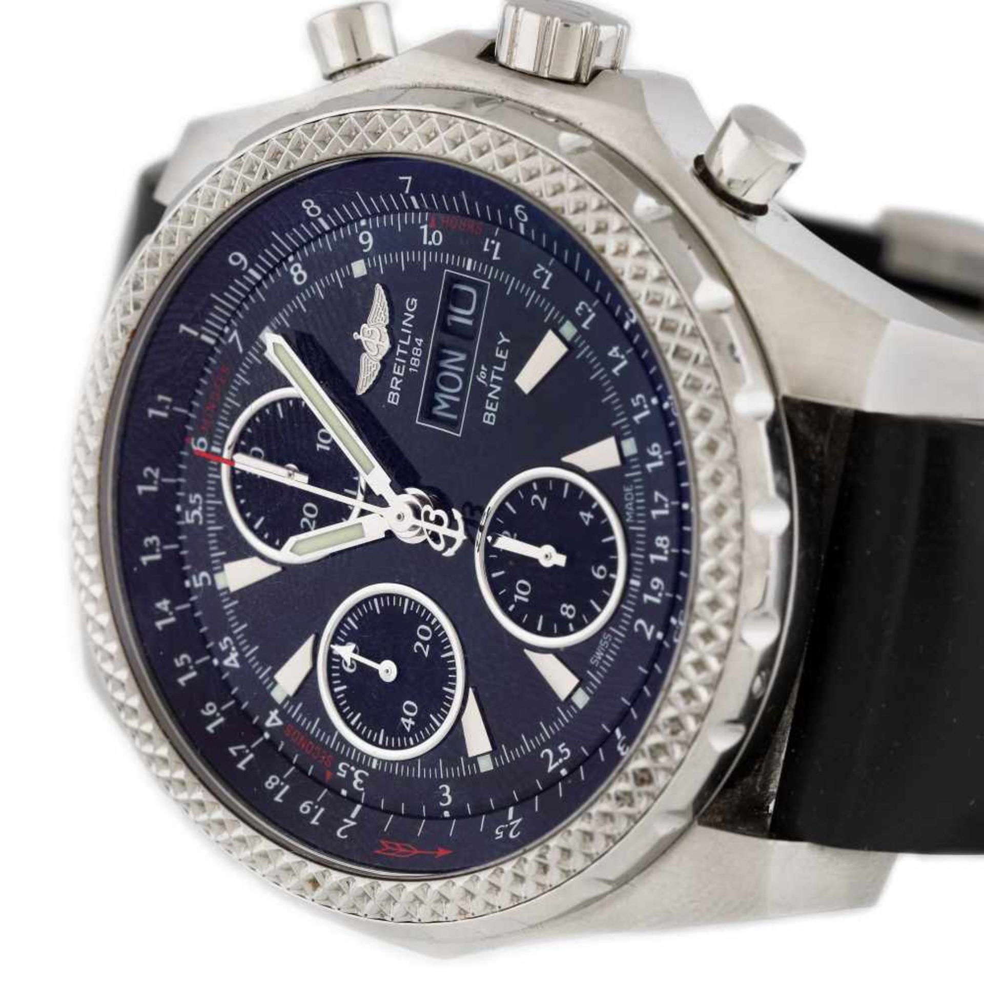 Breitling wristwatch, made for Bentley, men - Image 2 of 3