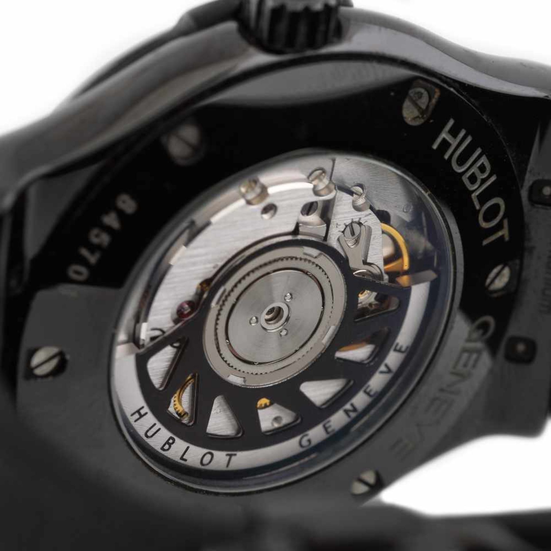 Hublot Classic Fusion Black wristwatch, ceramic, men - Bild 4 aus 4