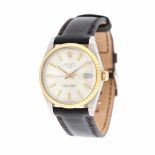 Rolex Oyster Perpetual Date wristwatch, gold and steel, men