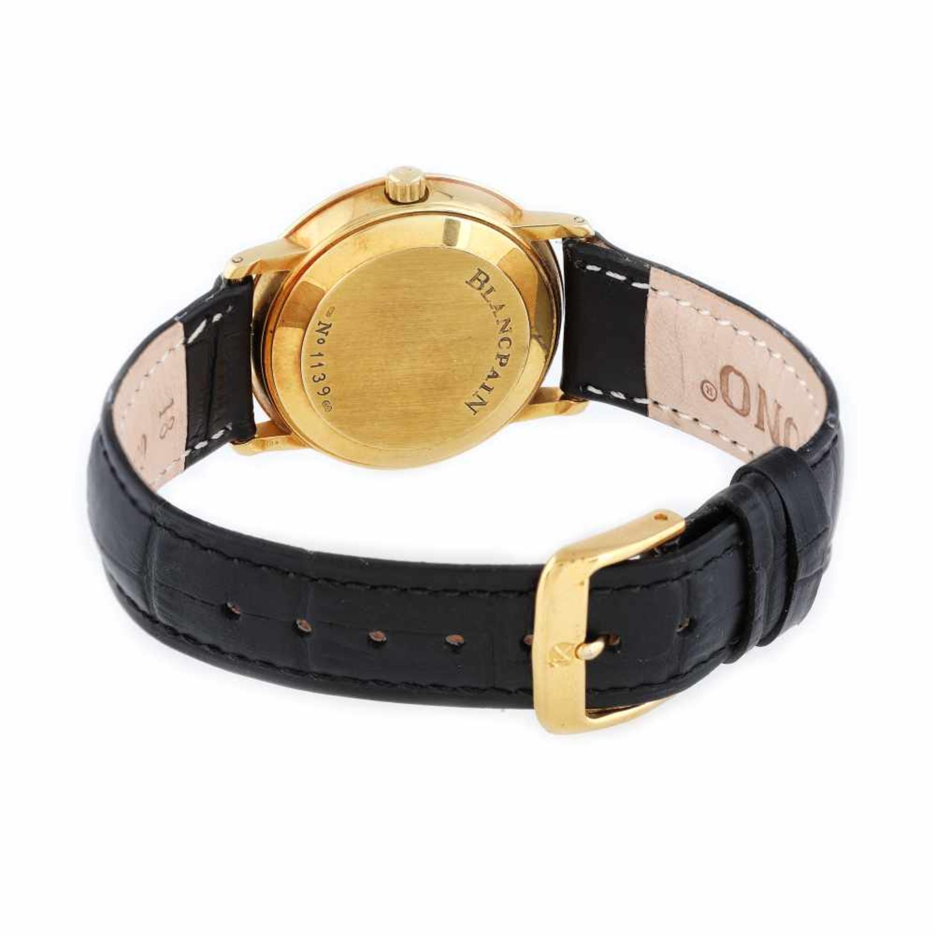 Blancpain Villeret Ultra Slim wristwatch, gold, unisex - Bild 2 aus 2