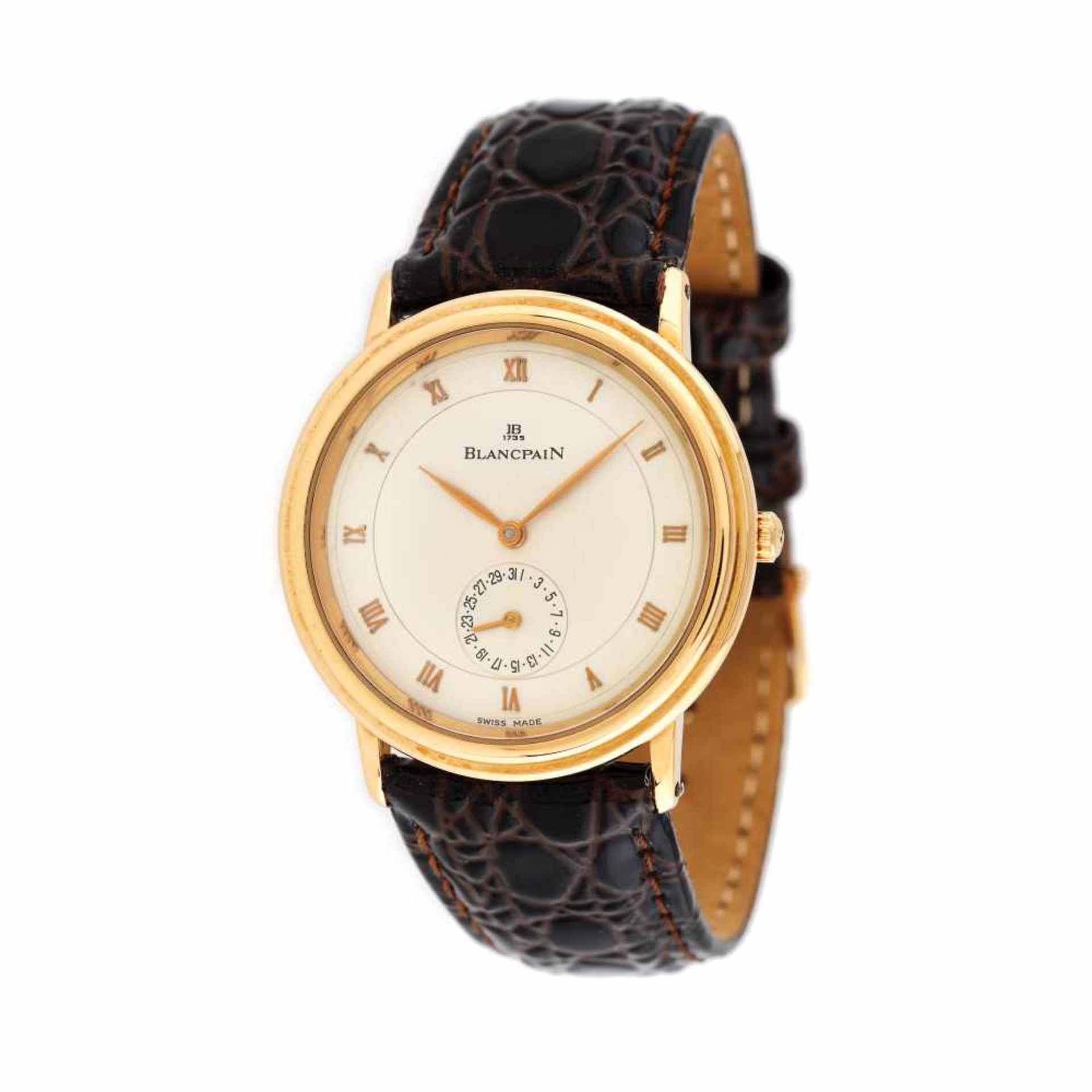 Blancpain Villeret wristwatch, rose gold, unisex