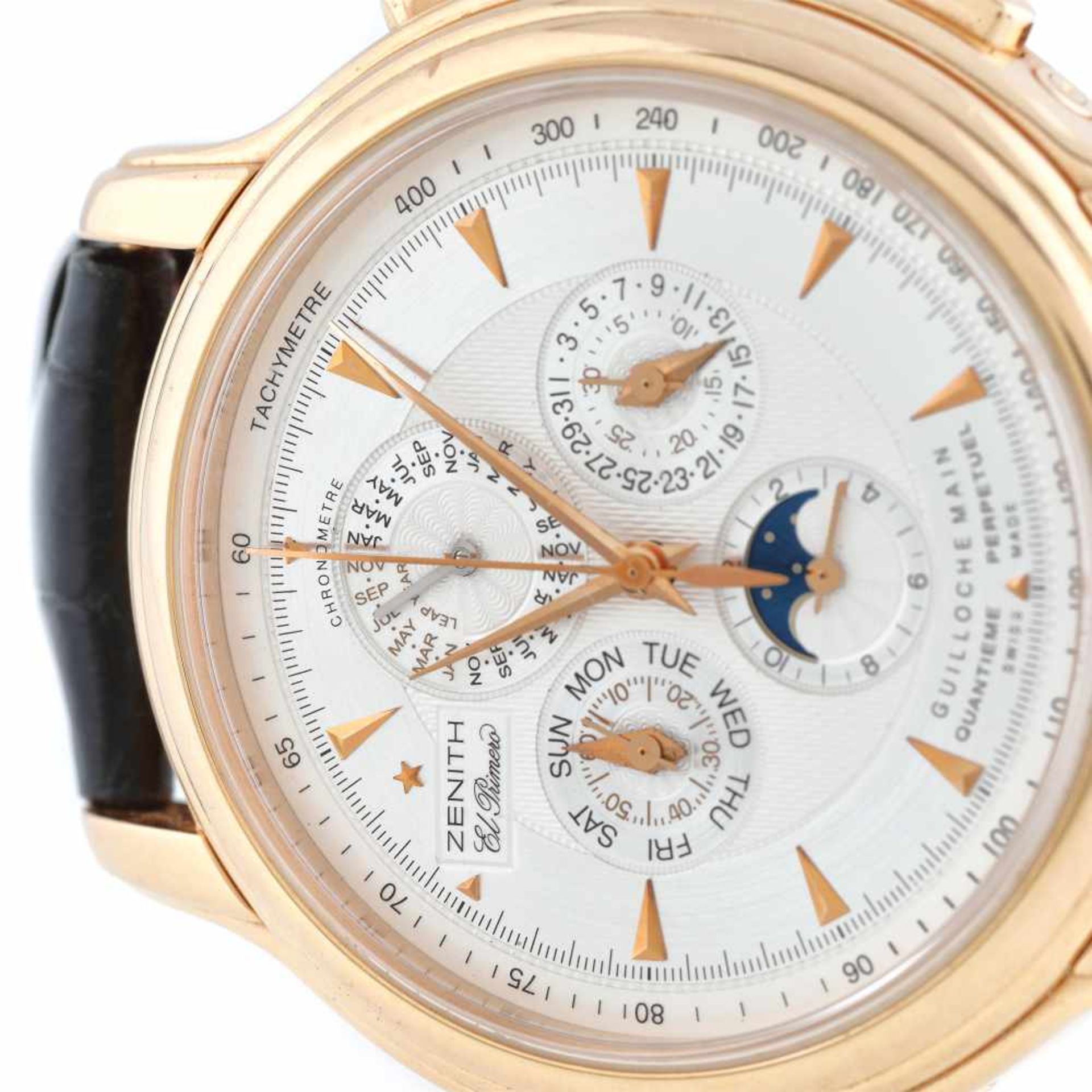 Zenith Chronomaster Millésime El Primero wristwatch, rose gold, men - Image 2 of 4