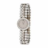 Harry Winston Premier Diamond Timepiece bracelet watch, platinum, women, decorated with diamonds, pr