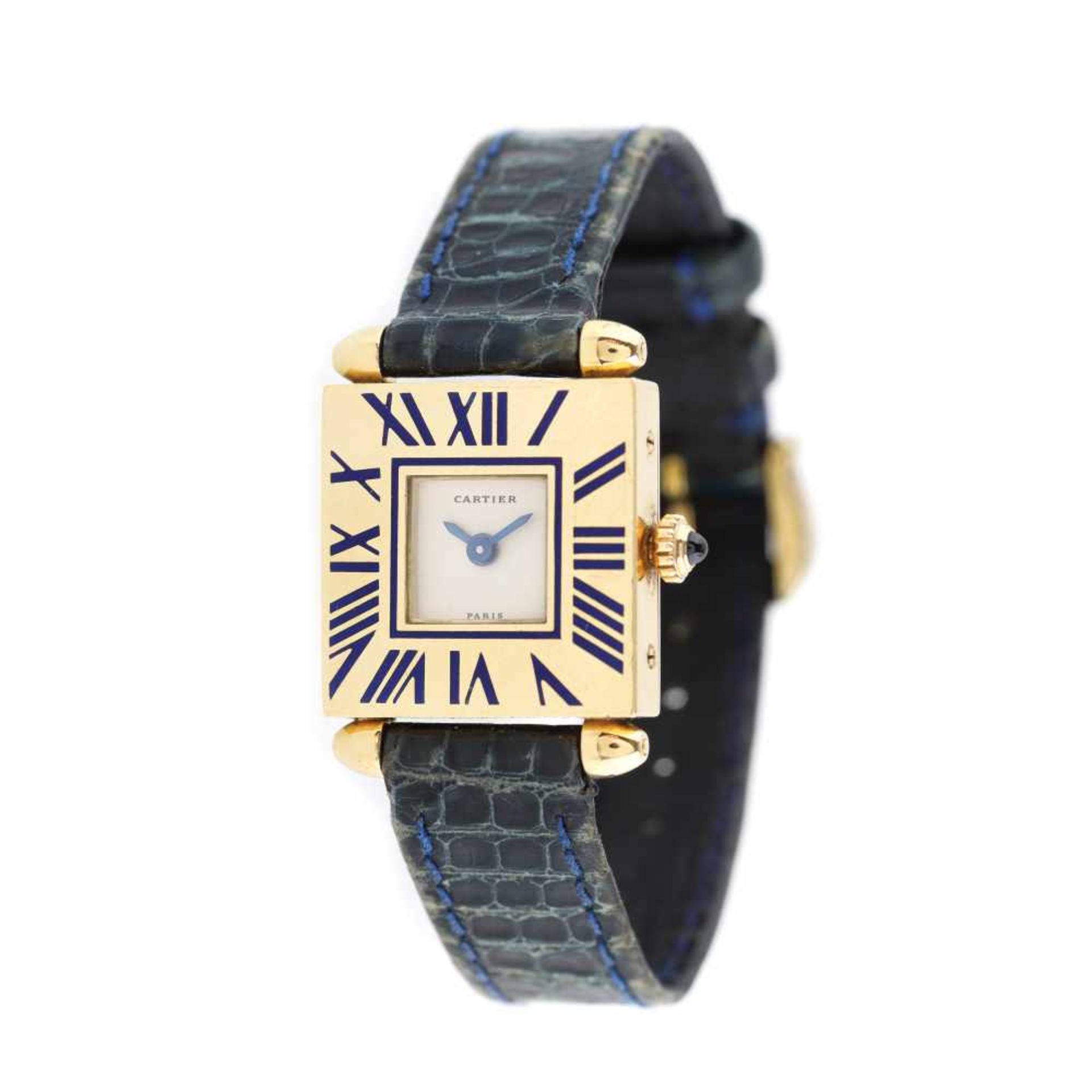 Cartier Quadrant wristwatch, gold, women