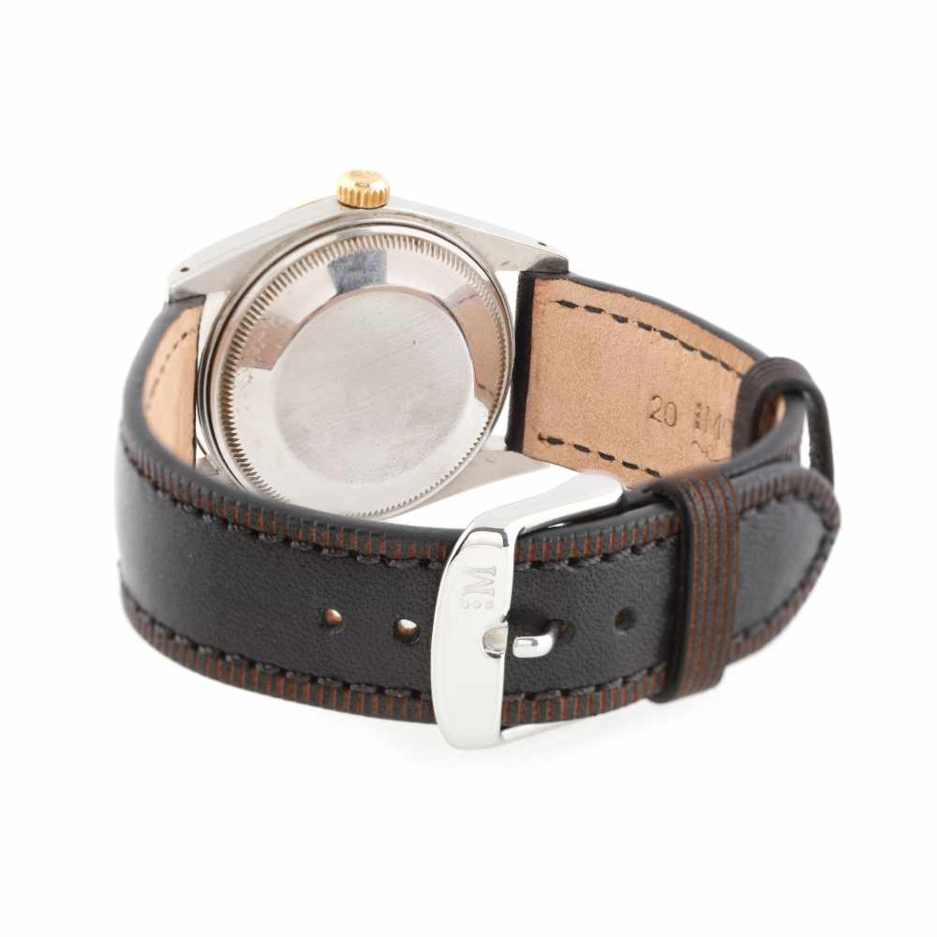 Rolex Oyster Perpetual Date wristwatch, gold and steel, men - Bild 2 aus 3