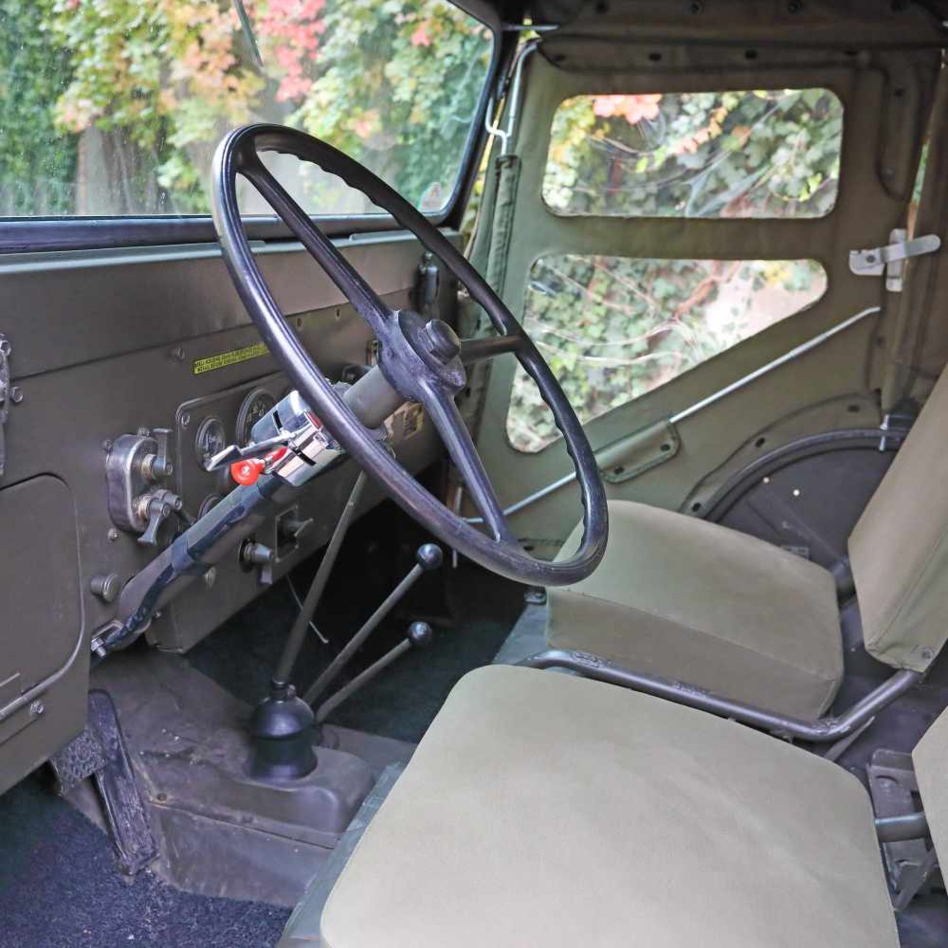 Willys Jeep, part of the equipment of the American army during the detachments in South Korea, 1956 - Image 4 of 7