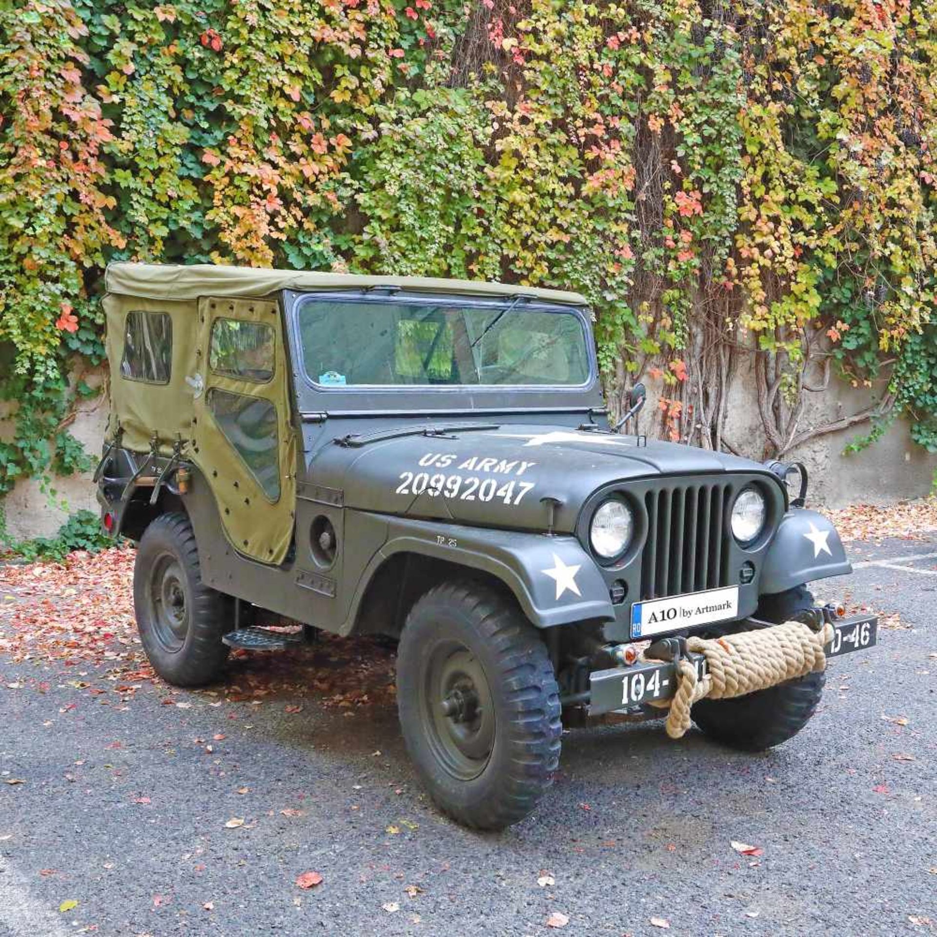 Willys Jeep, part of the equipment of the American army during the detachments in South Korea, 1956 - Image 6 of 7