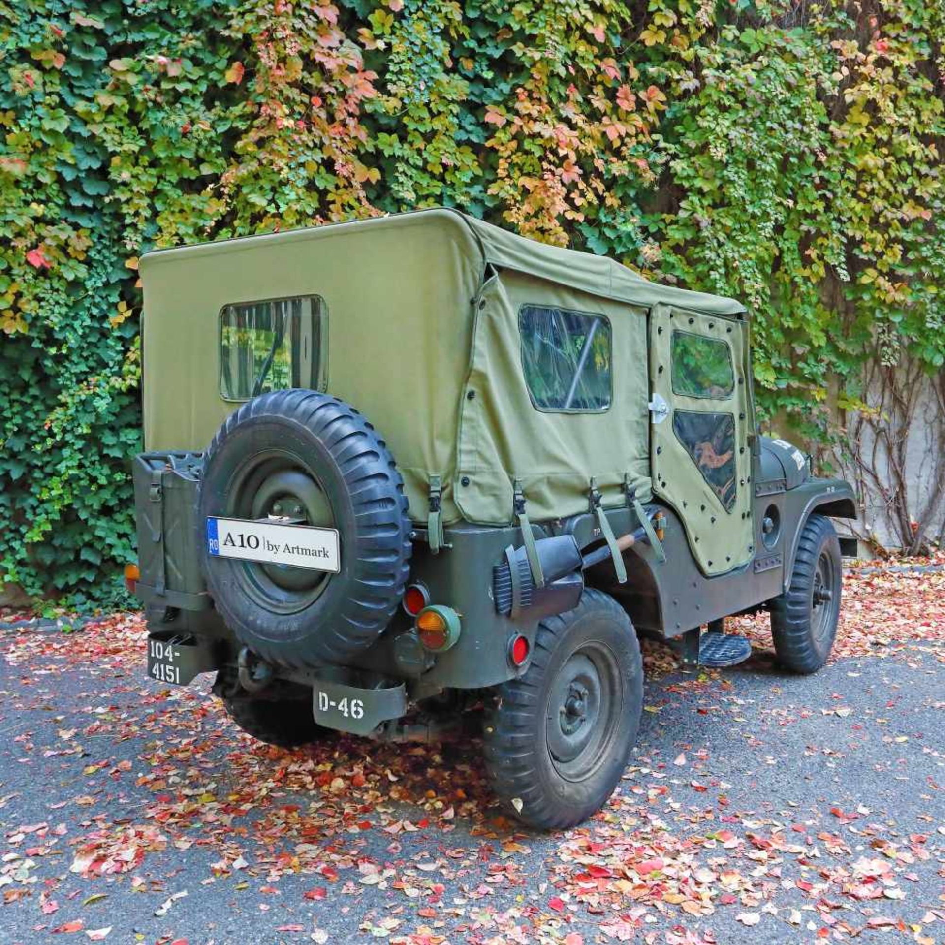 Willys Jeep, part of the equipment of the American army during the detachments in South Korea, 1956 - Image 7 of 7