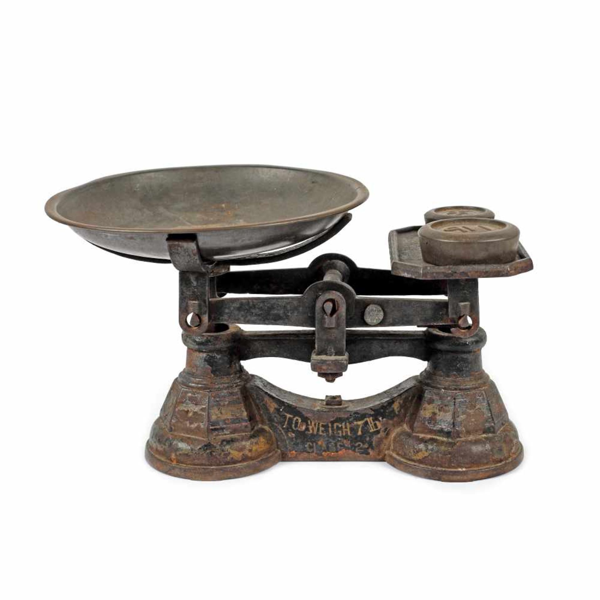 Bronze scale, S. Banfield Brighton brand, Great Britain, early 20th century - Bild 3 aus 3