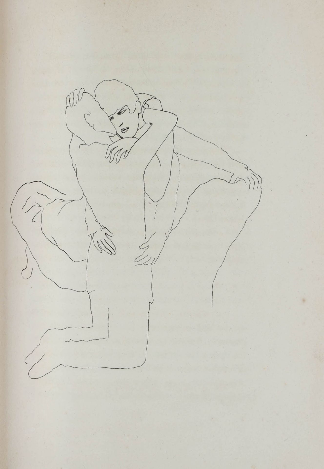 "Le grand ecart", by Jean Cocteau, French, Paris, 1923, with 22 drawings made by the author - Bild 8 aus 11