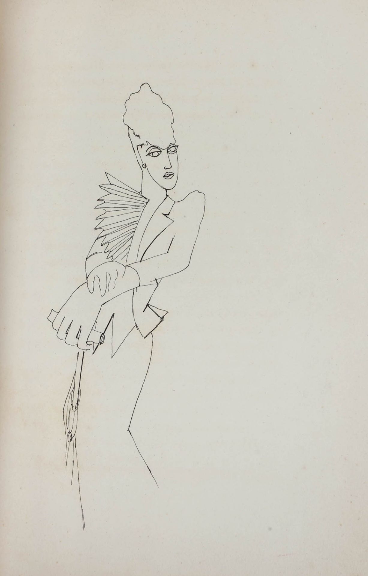 "Le grand ecart", by Jean Cocteau, French, Paris, 1923, with 22 drawings made by the author - Bild 7 aus 11