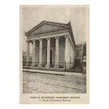 The Temple of the Romanian National Freemasonry, postcard