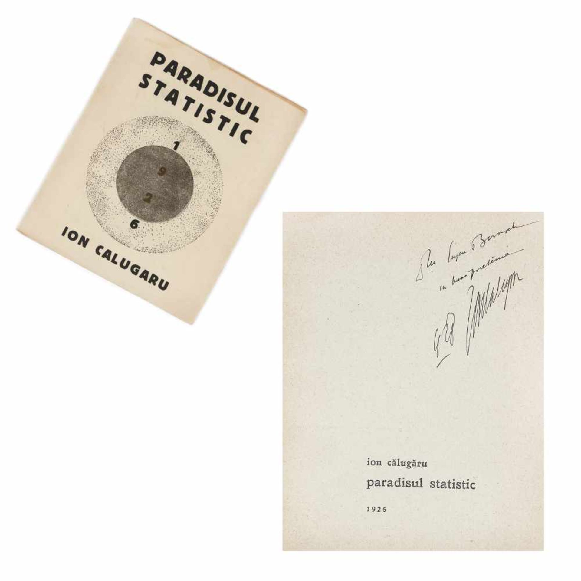 "Paradisul statistic" ("Statistical Paradise"), by Ion Călugăru, Bucharest, 1926, with drawings by