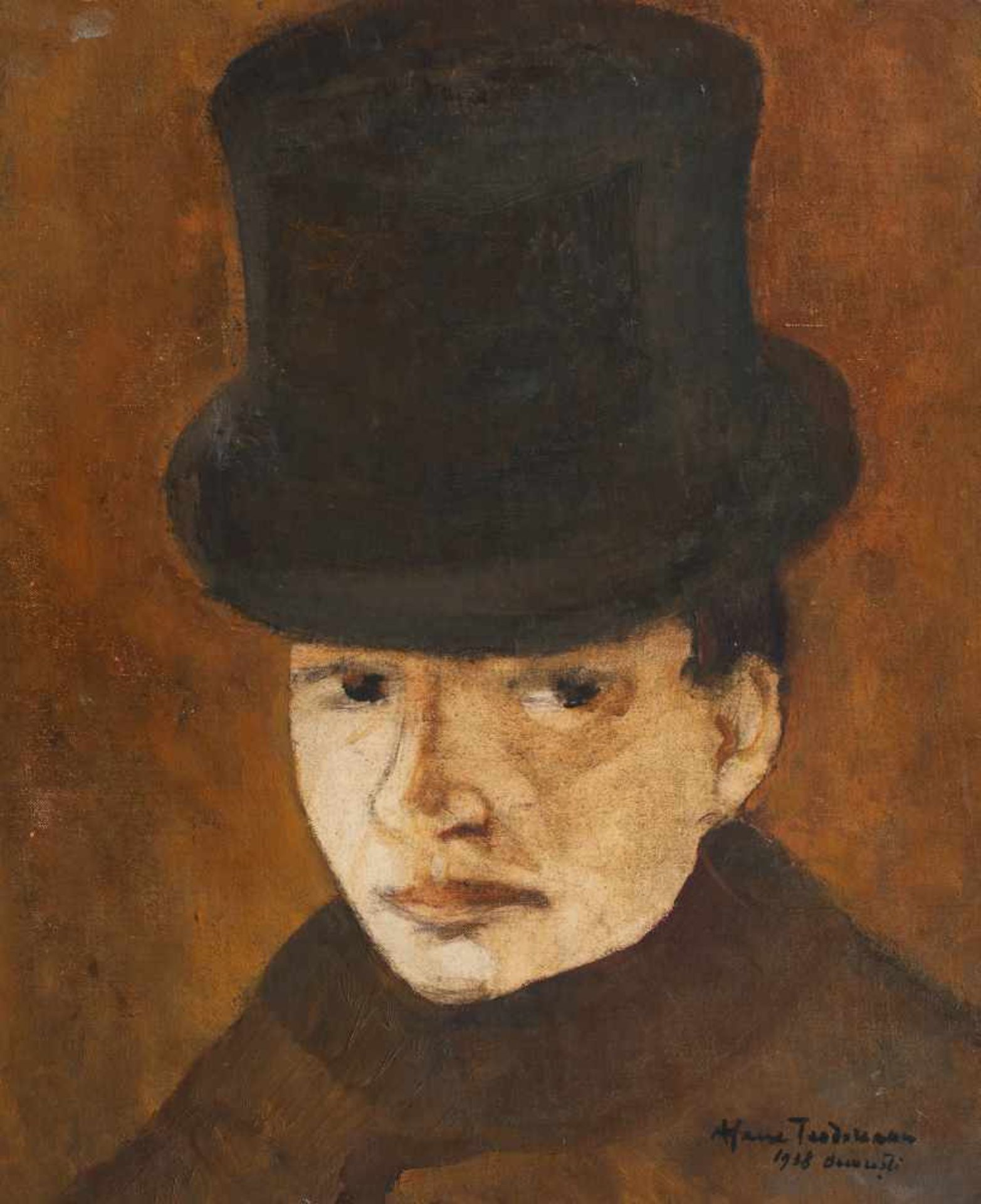 Afane Teodoreanu, Man with Hat