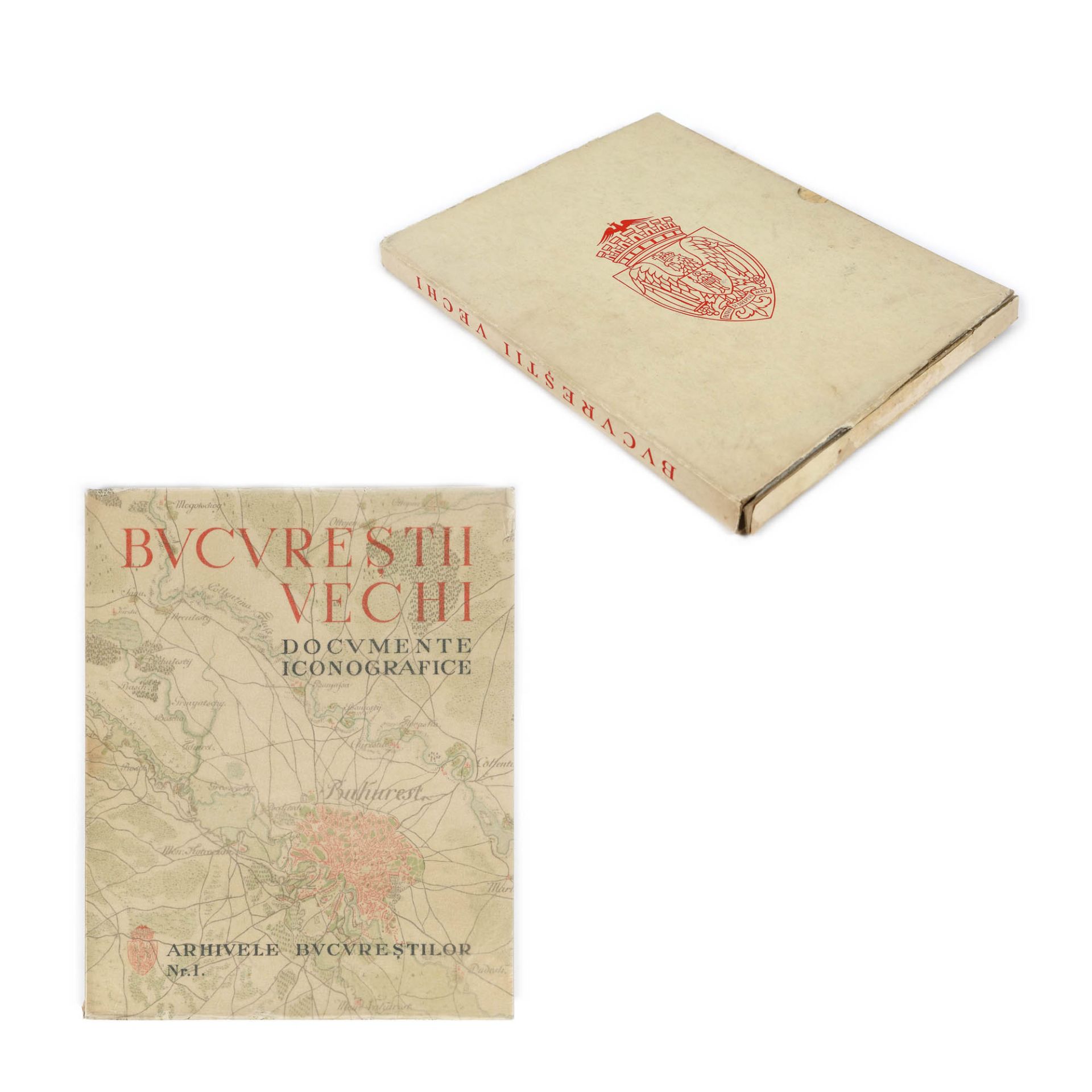 "Bucureștii vechi - documente iconografice" ("Old Bucharest - iconographic documents"), by Adrian C